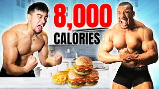 I ATE LARRY WHEELS INSANE BULKING DIET