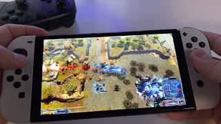 X-Morph: Defense - strategy game for Switch - is it worth it? | Switch OLED handheld gameplay