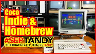 Tandy Color Computer - Indie and Homebrew games | #SepTandy (just)