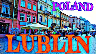 Walk in LUBLIN | Poland 🇵🇱 4K | 4K City Life