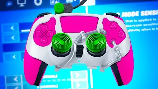 Trying The WEIRDEST Controller Accessories in Fortnite... (Ft. Scroll-Wheel, Paddles, + MORE!)