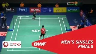 F | MS | LIN Dan (CHN) [1] vs LOH Kean Yew (SNG) | BWF 2019