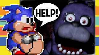 Sonic XL Plays Five Nights at Freddy's