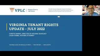 Virginia Tenants Rights and Responsibilities - July 2022 Update