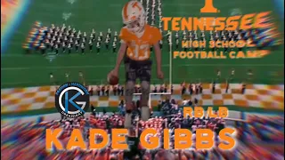 2023 Kade Gibbs at the Tennessee High School Football Camp