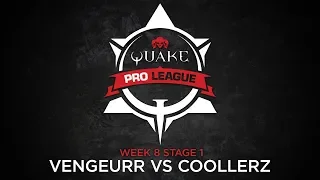 vengeurR vs Coollerz - Quake Pro League - Stage 1 Week 8