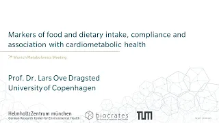 Markers of food and dietary intake, compliance and association with cardiometabolic health