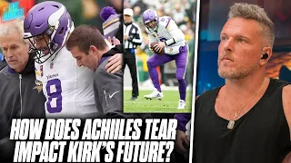 What Does Kirk Cousins' Future Look Like After Achilles Tear? | Pat McAfee Reacts