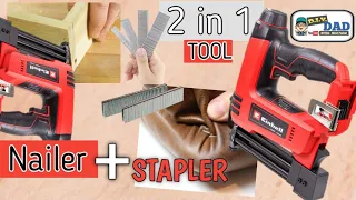 Cordless Nailer & Stapler | 2in1 Power Tool | Einhell Cordless Nailer & Stapler Review | DIY Dad