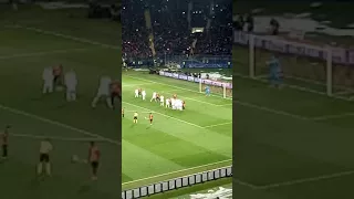 Гол Фреда 2-1 Шахтер - Рома со стадиона