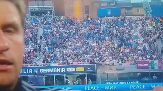 German National Anthem (Deutschlandlied) Italy vs Germany  04 06 2022