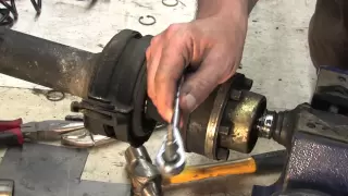 Driveshaft 103 - Replacing carrier bearings