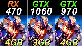 RX 470 Vs. GTX 1060 Vs. GTX 970 | Stock and Overclock | 1080p Gaming Benchmarks