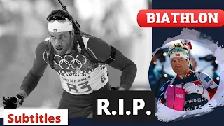 The former biathlete has died. Commentary by Bjoerndalen. Biathlon news.