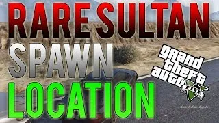 GTA 5 Online- How to Get RARE "KARIN SULTAN" + Location! (GTA 5 Rare Cars)