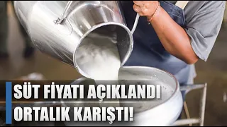 USK Süt Fiyatını Açıkladı Ortalık Karıştı! "Üretici Büyük Sıkıntı İçinde!" / AGRO TV HABER