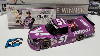 Kyle Busch 2022 Sonoma Truck Series Win 1/24 NASCAR Diecast Review