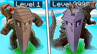 CASA ALTA DI KING KONG VS CASA ALTA DI GODZILLA! - MINECRAFT