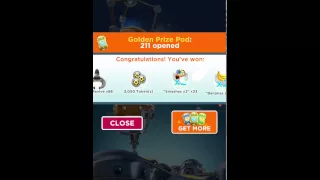 Despicable Me: Minion Rush - Opening 200x Golden Prize Pod