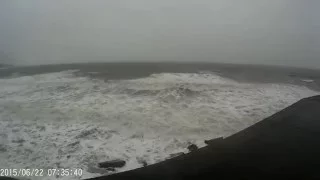 Tan-y-Bwlch Aberystwyth 55mph on shore wind