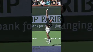 Zverev 130 MPH Serve in Slow Motion and Stop Action #shorts