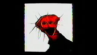 The boiled one phenomenon message, but with a VHS effect