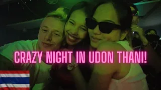 Udon Thani Crazy Red Light District And Nightlife! (We Had An Awesome Night!)
