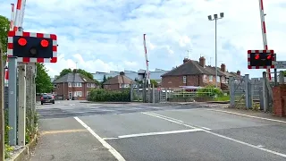 North Erewash Level Crossing, Derbyshire