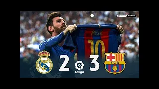 4k -FC Barcelona vs Real Madrid (3-3) J26 2006_2007