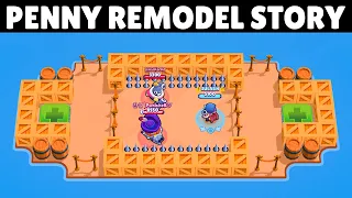 The Story of Penny's Remodel  | Brawl Stars Story Time