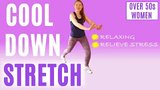RELAXING COOL DOWN AND STRETCHING EXERCISES FOR WOMEN OVER 50 | Lively Ladies