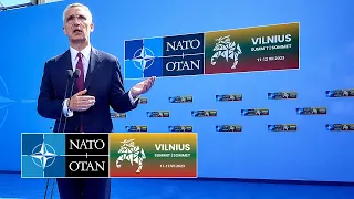 NATO Secretary General doorstep statement at NATO Summit in Vilnius 🇱🇹, 11 JUL 2023