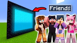 How To Make A Portal To The Aphmau With Friends Dimension in Minecraft