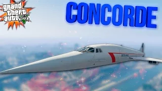 CONCORDE (КОНКОРД) - GTA 5 MODS (МОДЫ ГТА 5)
