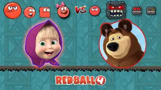 Masha Boss vs Red Ball 4 War