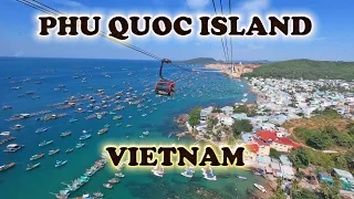 Riding The World's Longest Cable Car Over The Sea to Pineapple Island In Vietnam (What to expect)