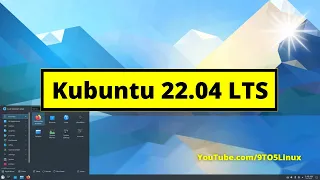 First Look: Kubuntu 22.04 LTS Jammy Jellyfish Setting up, Review, Installation & First Impressions