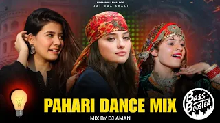 PAHARI DANCE MIX - NONSTOP 🎧 DJ AMAN | PAHARI NATI | NEW PAHARI SONG 2024 #himachalibhailog