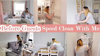 CLEAN WITH ME / Before Guests Speed Cleaning With Me 2022