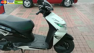 Honda DIO 110 con alarma Cyclone avangard y estacionarias