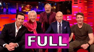 The Graham Norton Show (FULL) S20E20: Hugh Jackman, Patrick Stewart, Ian McKellen, James Blunt.