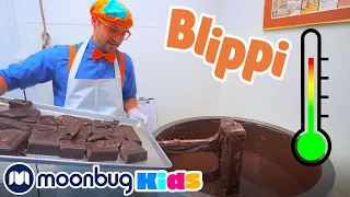 Blippi Visits a Chocolate Factory | Learning Videos For Kids | Educational Videos For Toddlers