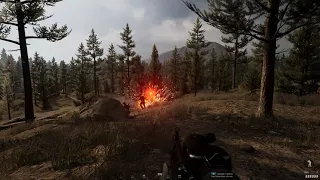 Grenade incident in Dynamic Direction (Squad mod)