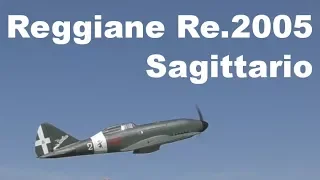 Reggiane Re.2005 Sagittario, scale RC aircraft, 2018