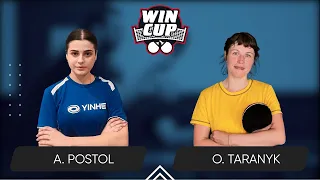 13:45 Anastasiia Postol - Olena Taranyk West 2 WIN CUP 06.05.2024 | TABLE TENNIS WINCUP