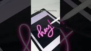 EVERYONE needs to learn this procreate technique! 💕✨🎨 #shorts