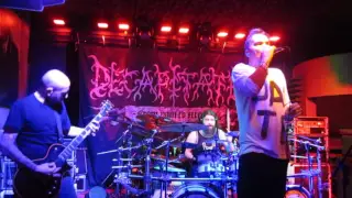 Antigama during Decapitated tour, 23.10.2016 Poznan