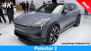 Polestar 3 Long Range Performance 2024 - FIRST look in 4K (Exterior - Interior), Visual Review
