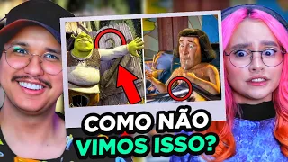 COMO ELE VIU ISSO?! 57 DETALHES que você PERDEU em SHREK (Dreamworks)