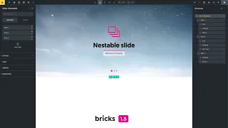 Bricks 1.5 (beta) - New Section & Div element; Nestable elements (Accordion, Slider, Tabs)